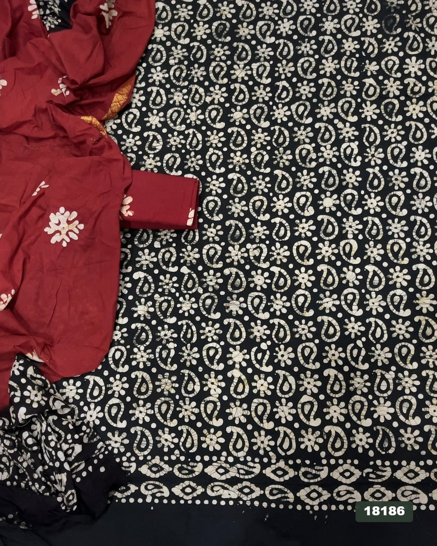 Block Print Elegant Suit Set