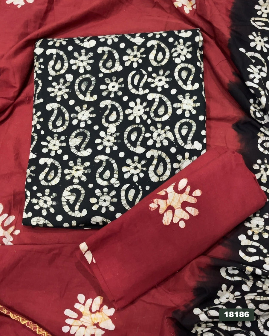 Block Print Elegant Suit Set