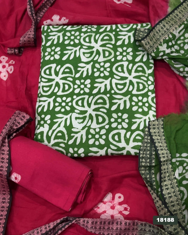 Block Print Elegant Suit Set