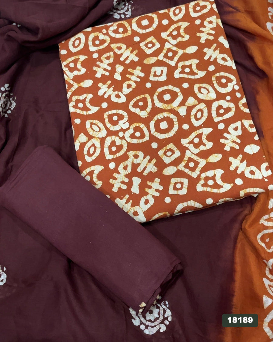 Block Print Elegant Suit Set