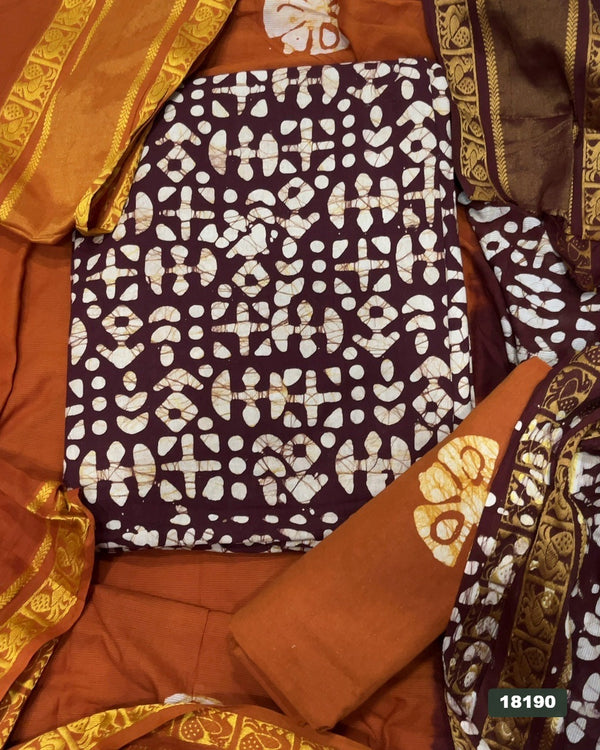 Block Print Elegant Suit Set