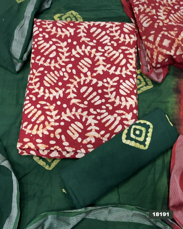 Block Print Elegant Suit Set
