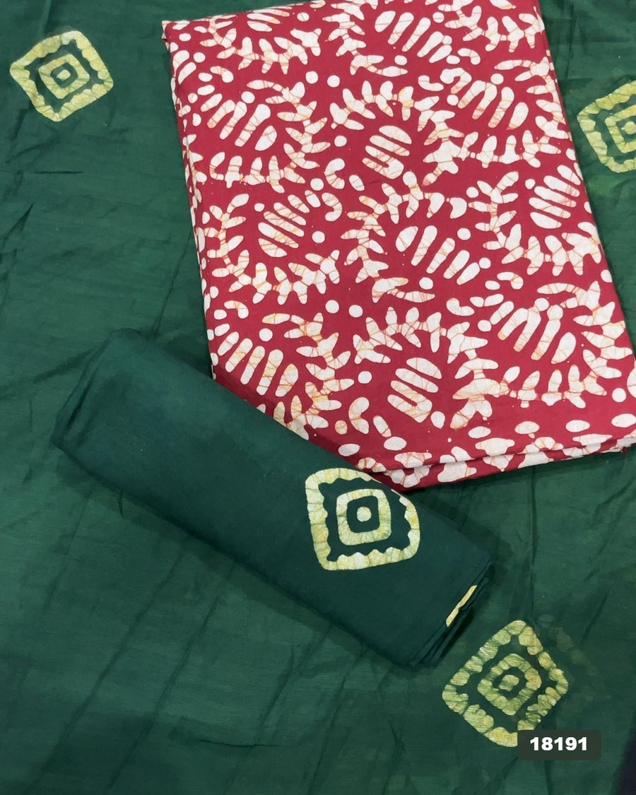 Block Print Elegant Suit Set