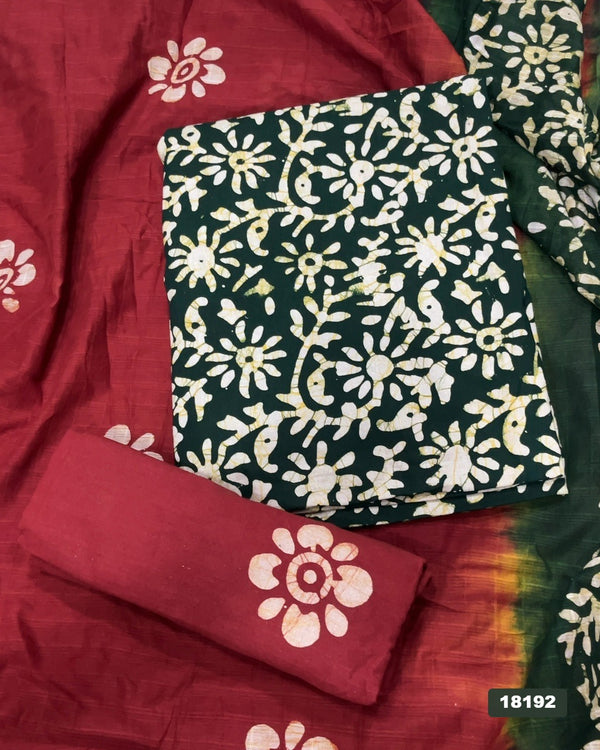 Block Print Elegant Suit Set