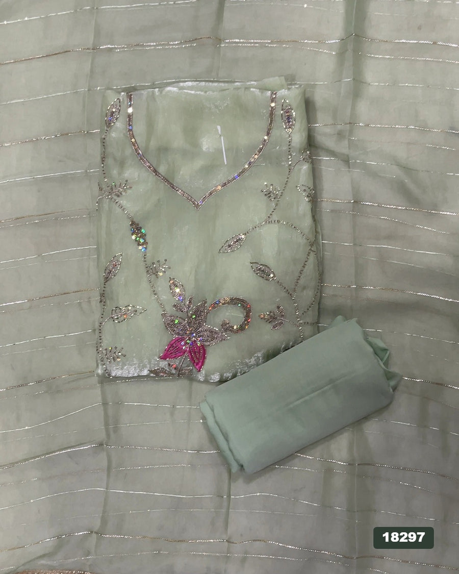 Skylon Silk Embroidery Suit Set