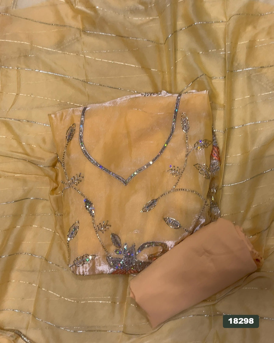 Skylon Silk Embroidery Suit Set