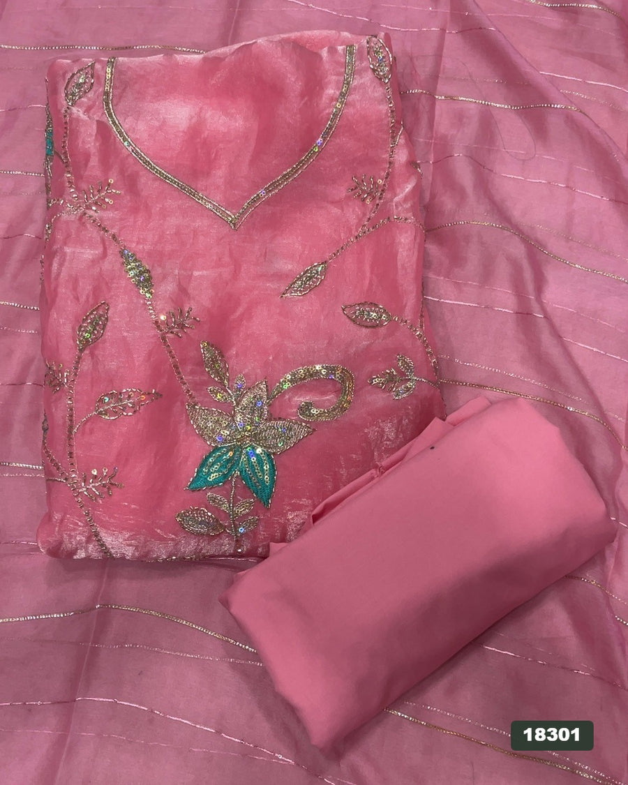 Skylon Silk Embroidery Suit Set