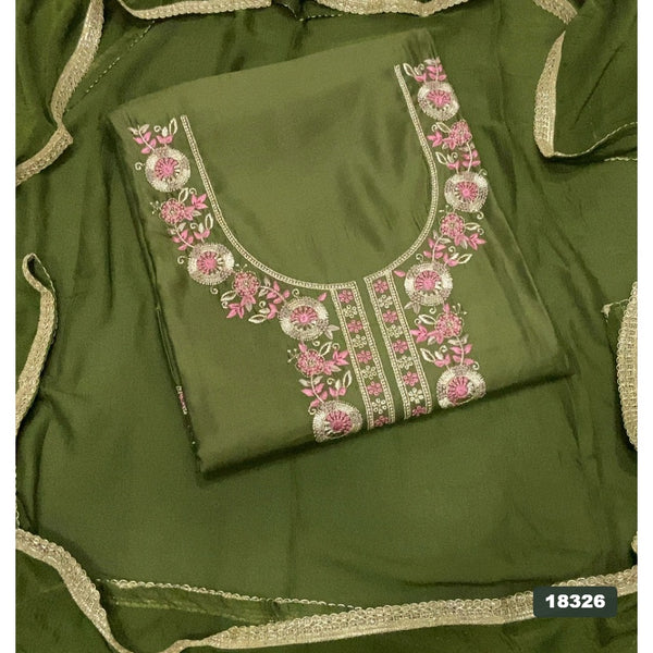 Jaam Silk Embroidery Suit Set