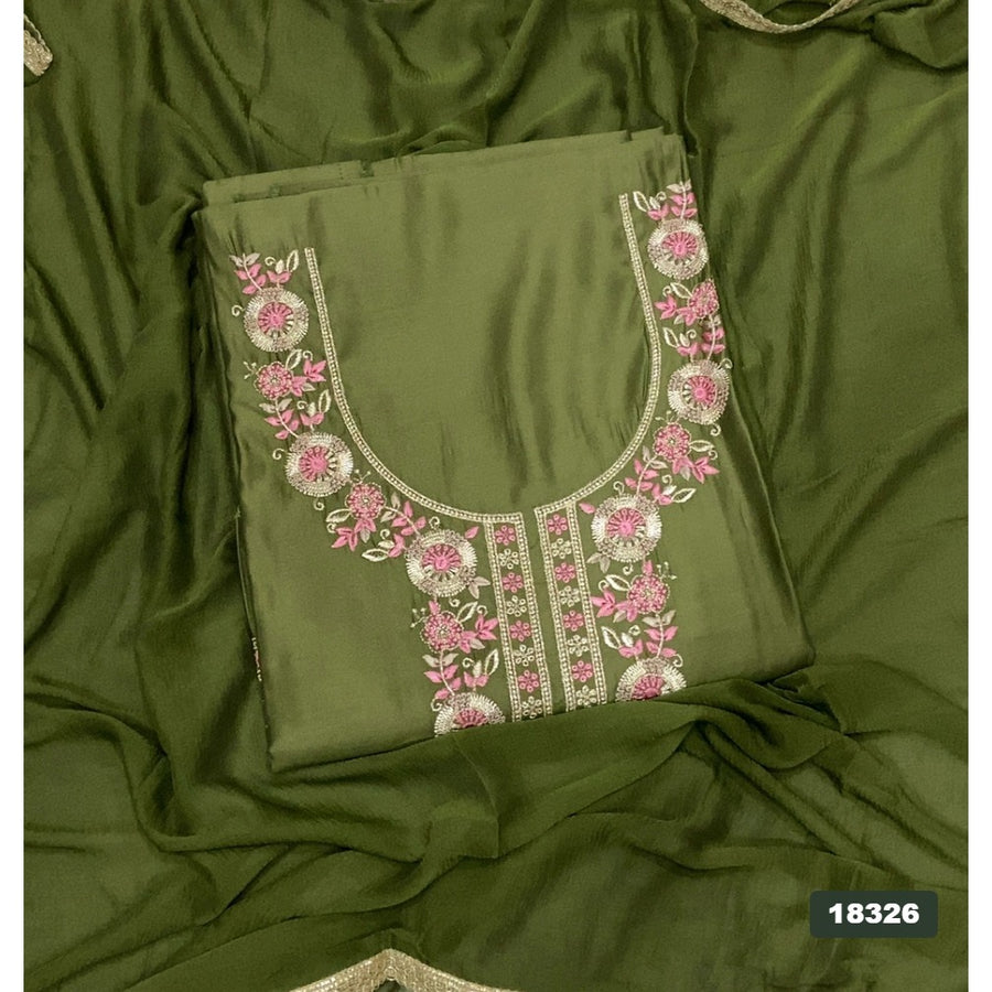 Jaam Silk Embroidery Suit Set