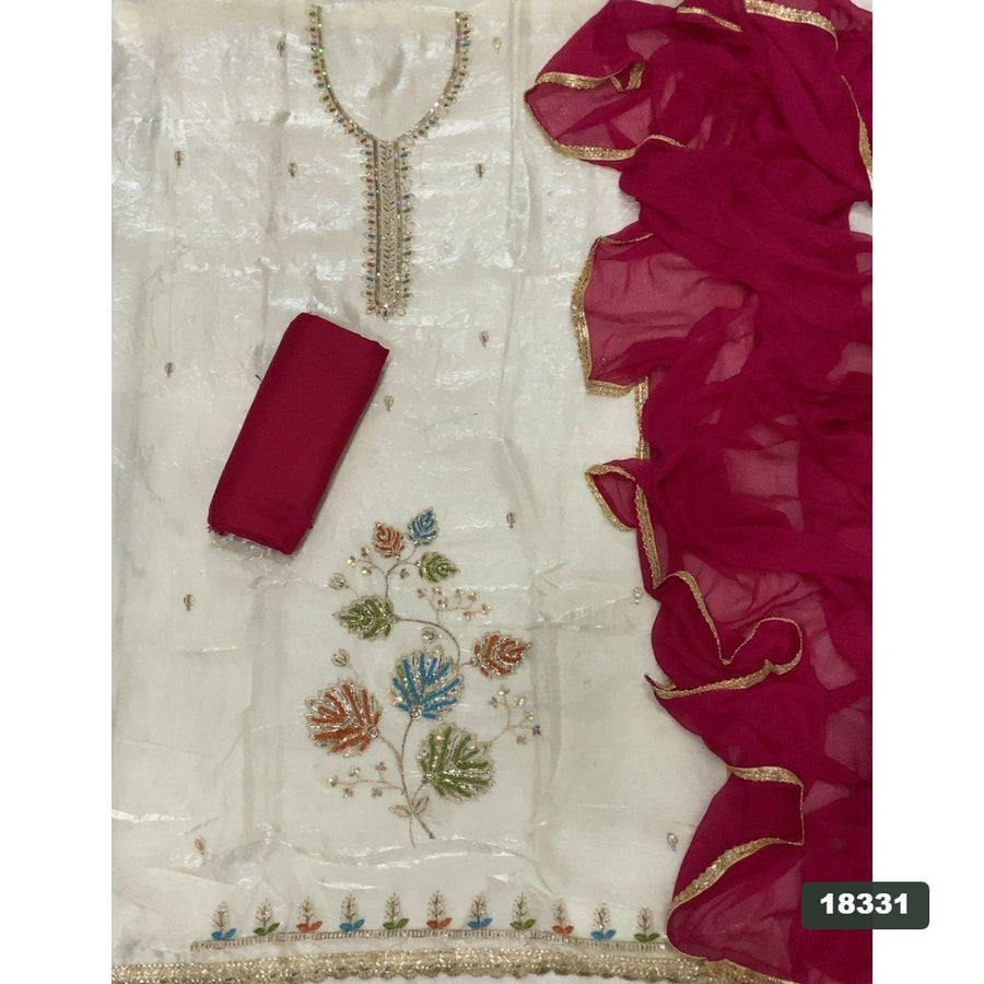 Skylon Silk Embroidery Suit Set