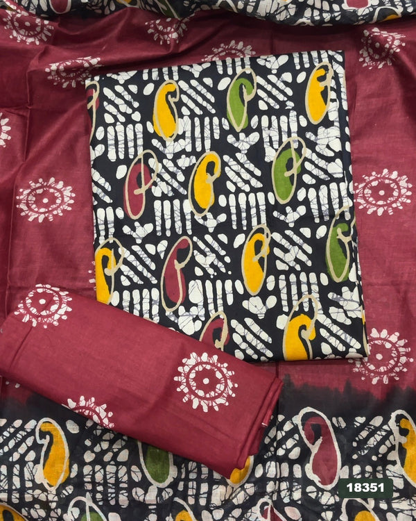 Enchant Cotton Print Suit Set
