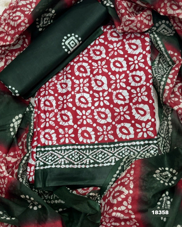 Enchant Cotton Print Suit Set