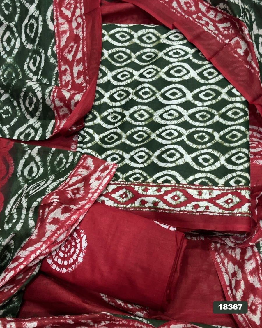 Enchant Cotton Print Suit Set