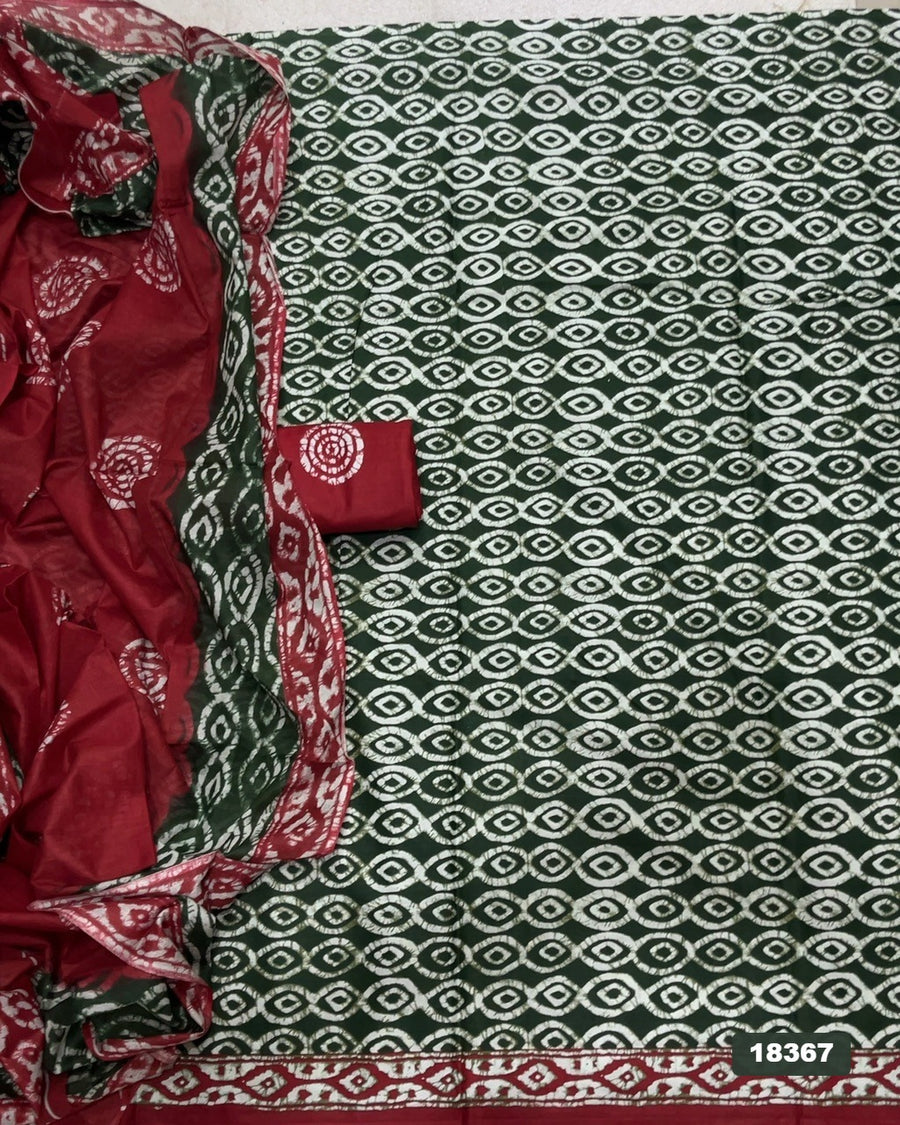 Enchant Cotton Print Suit Set