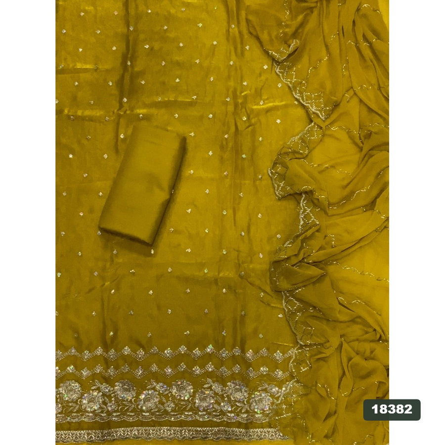 Skylon Silk Embroidery Suit Set