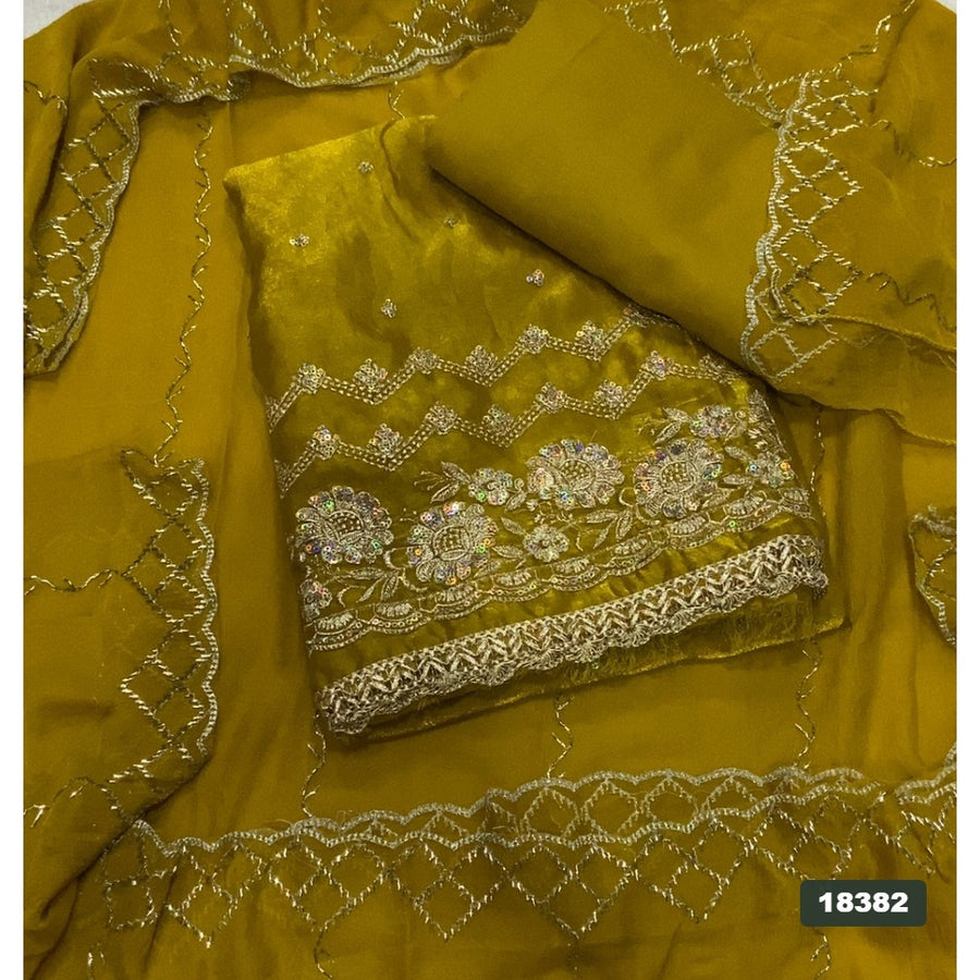 Skylon Silk Embroidery Suit Set