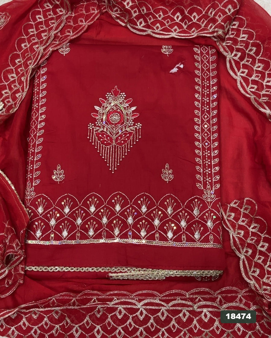 Karwa Special Jaam Premium Edit Suit Set