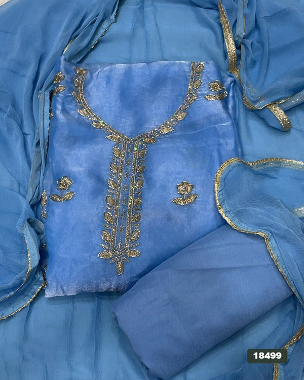Skylon Silk Embroidery Suit Set