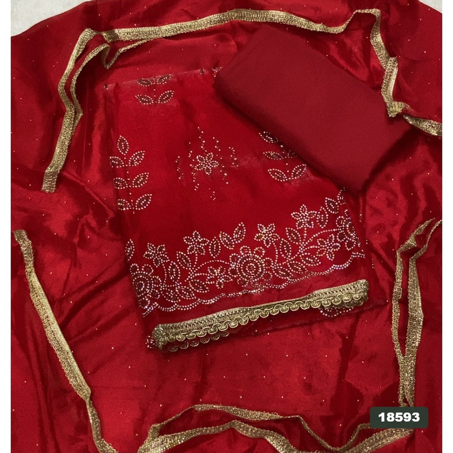 Skylon Silk Embroidery Suit Set
