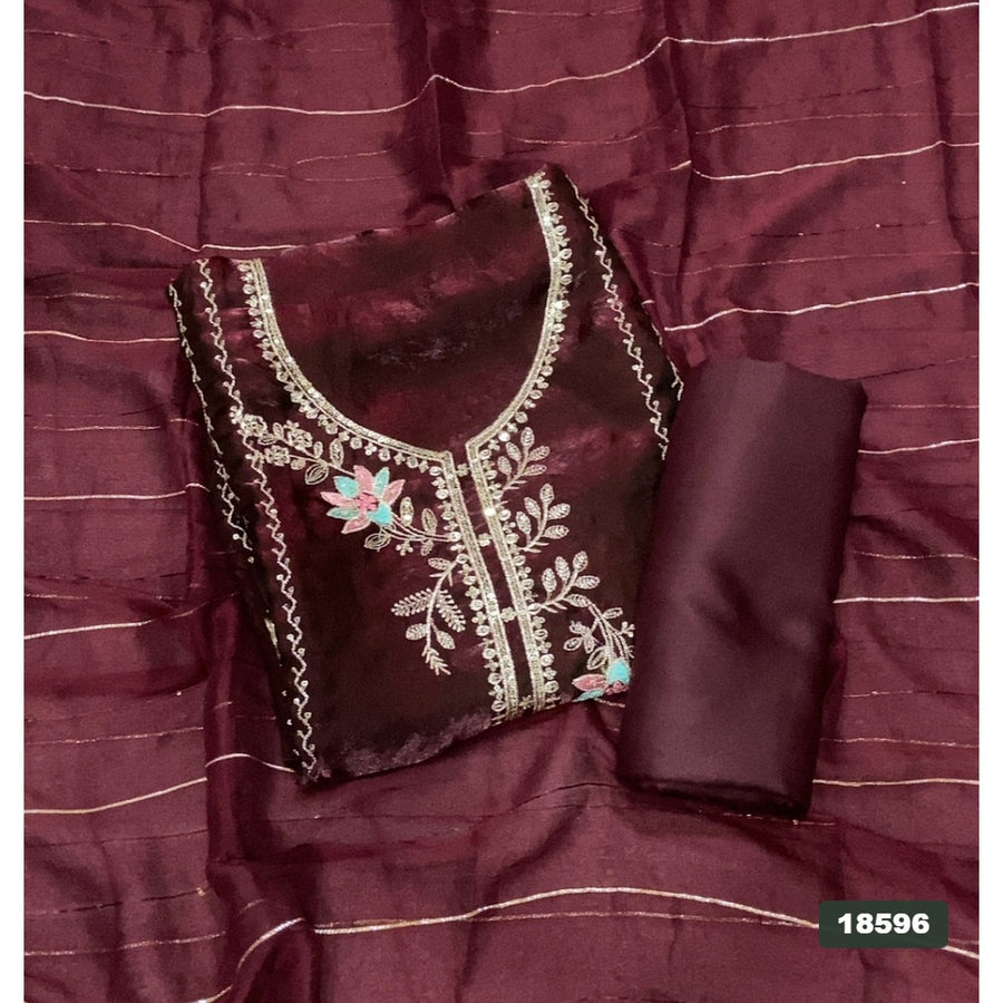 Skylon Silk Embroidery Suit Set