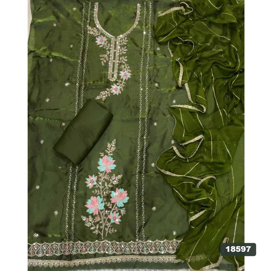 Skylon Silk Embroidery Suit Set