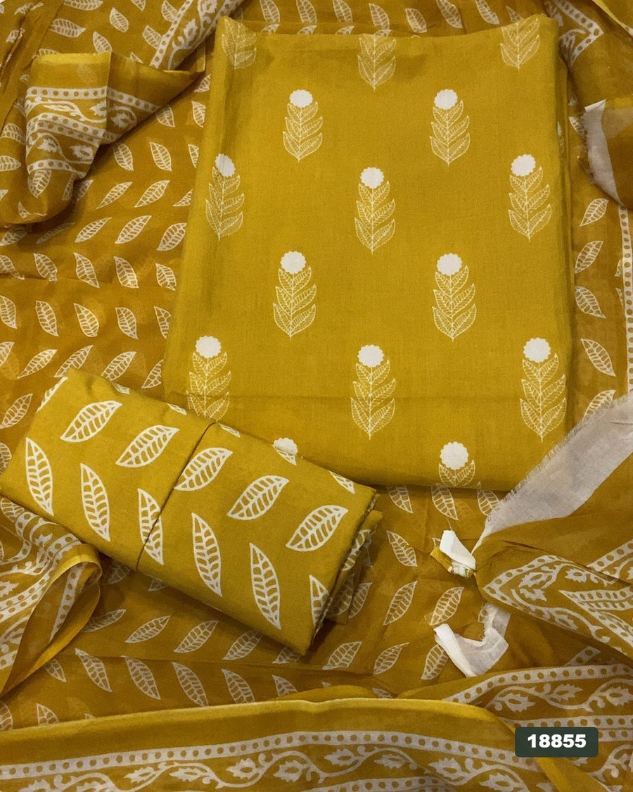 Celestial Pure Cotton Print Suit Set (Luxury Feel)
