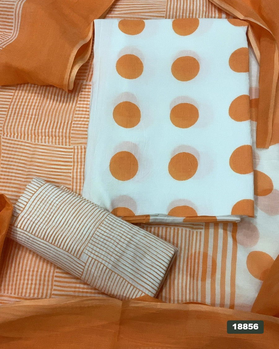 Celestial Pure Cotton Print Suit Set (Luxury Feel)