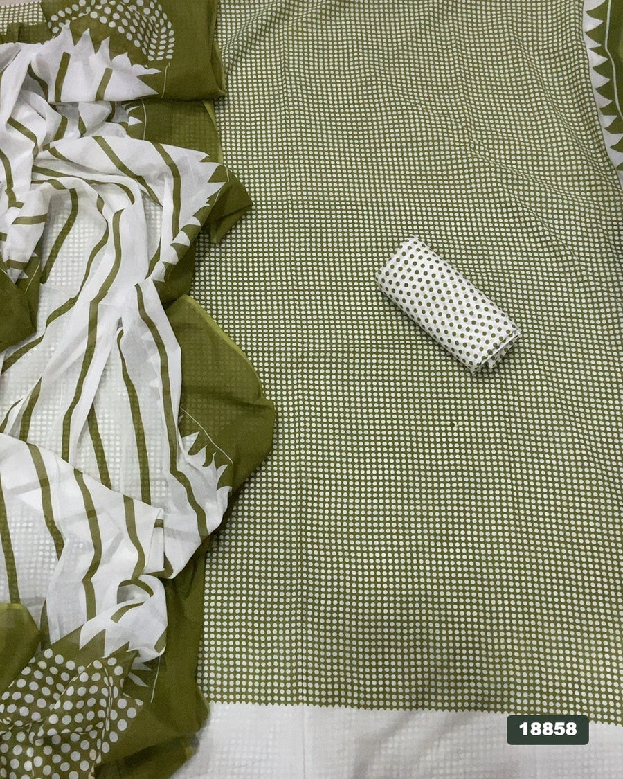 Celestial Pure Cotton Print Suit Set (Luxury Feel)