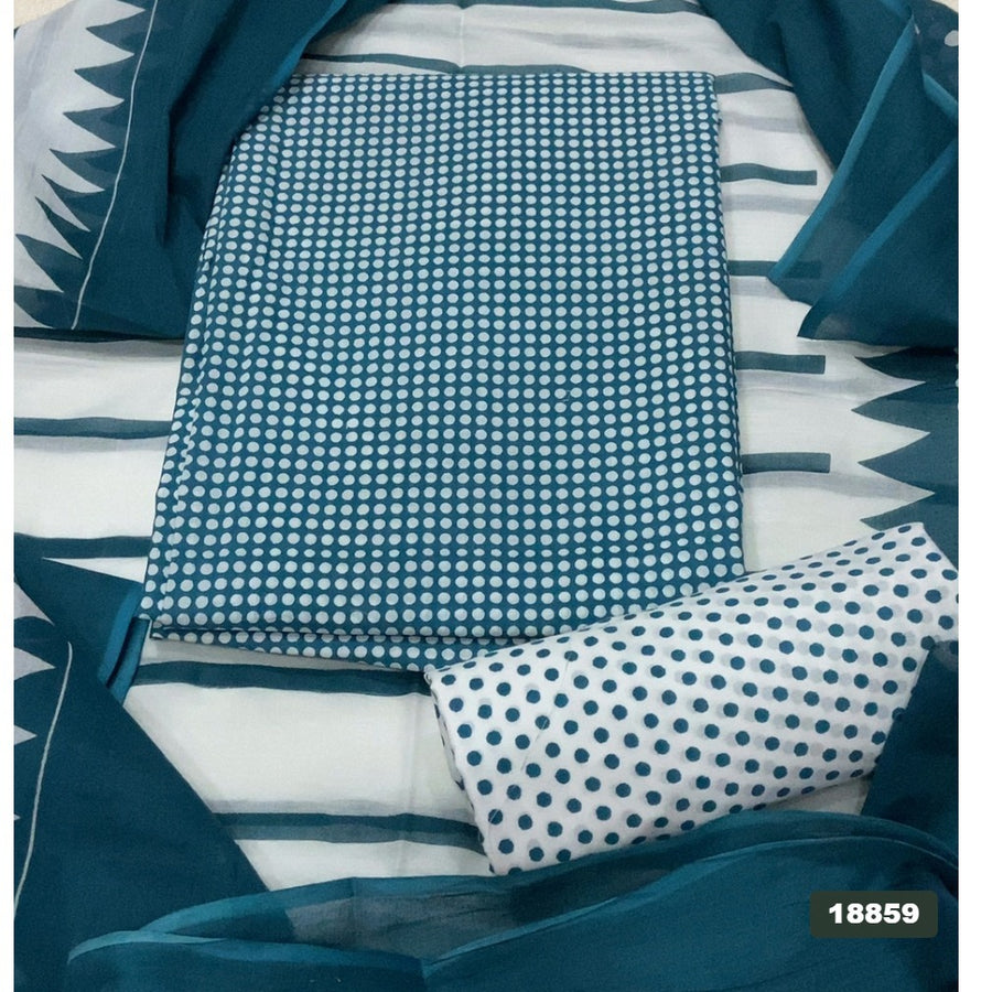 Celestial Pure Cotton Print Suit Set (Luxury Feel)
