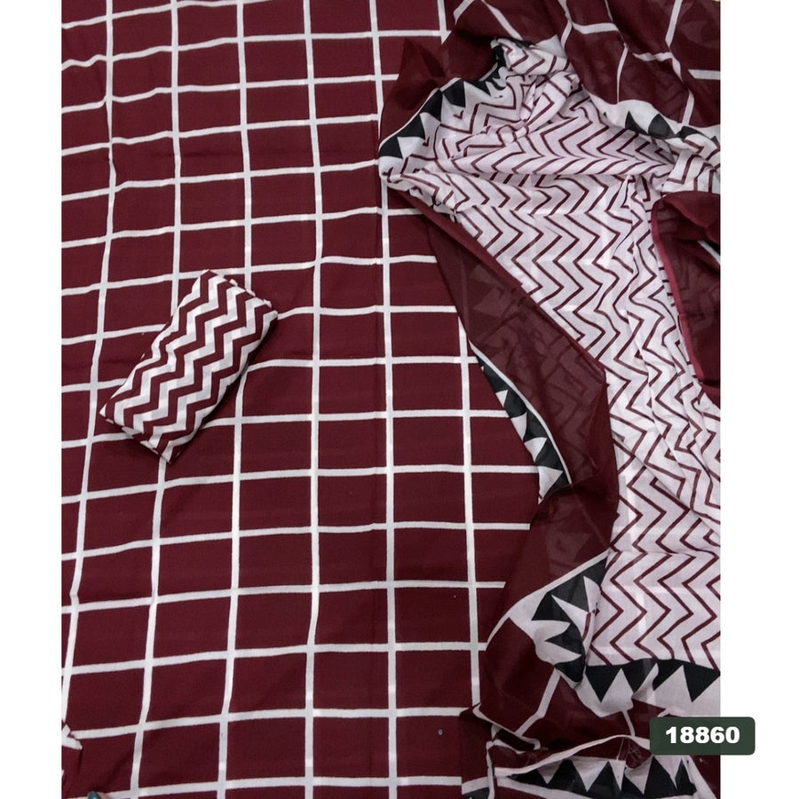 Celestial Pure Cotton Print Suit Set (Luxury Feel)