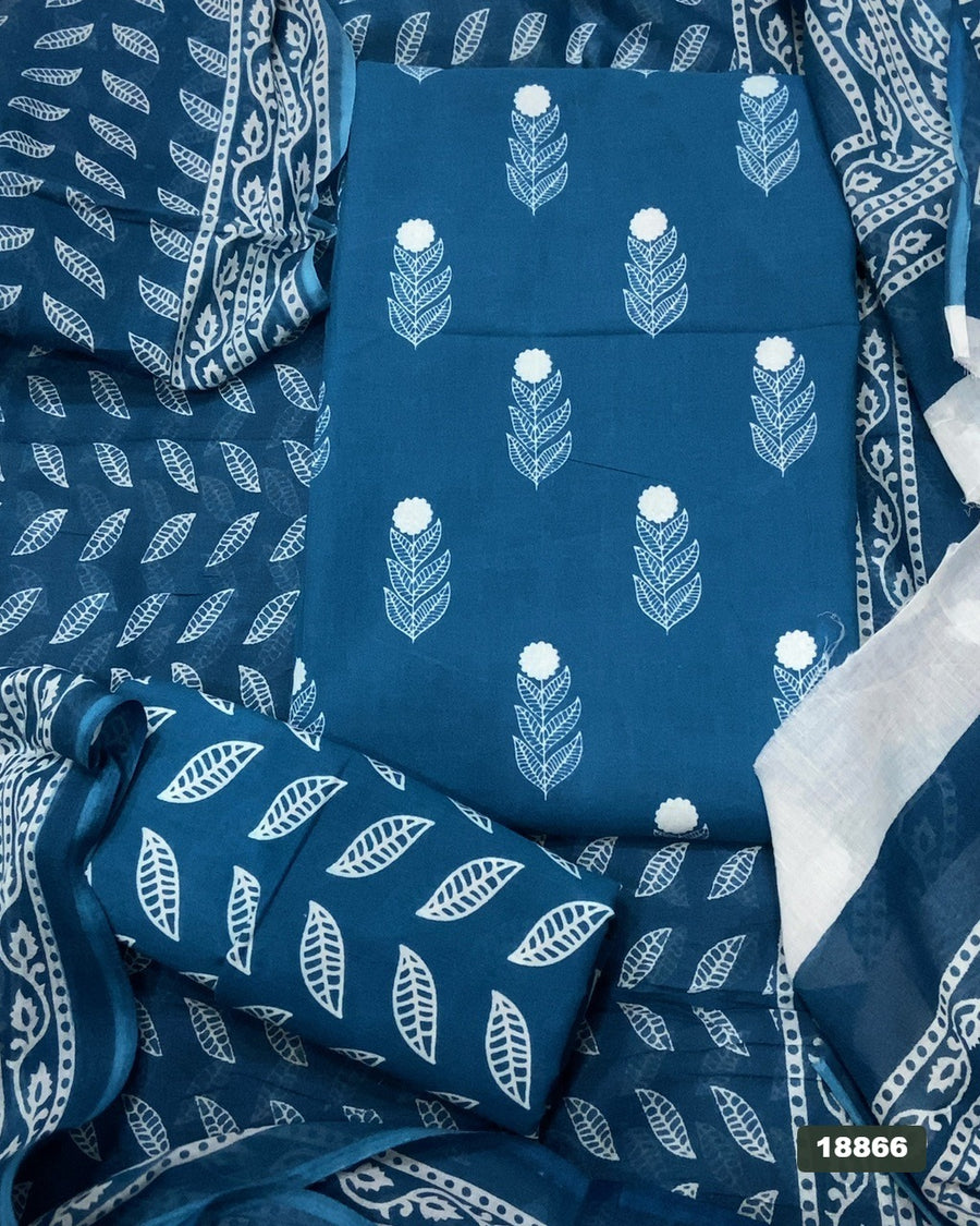 Celestial Pure Cotton Print Suit Set (Luxury Feel)