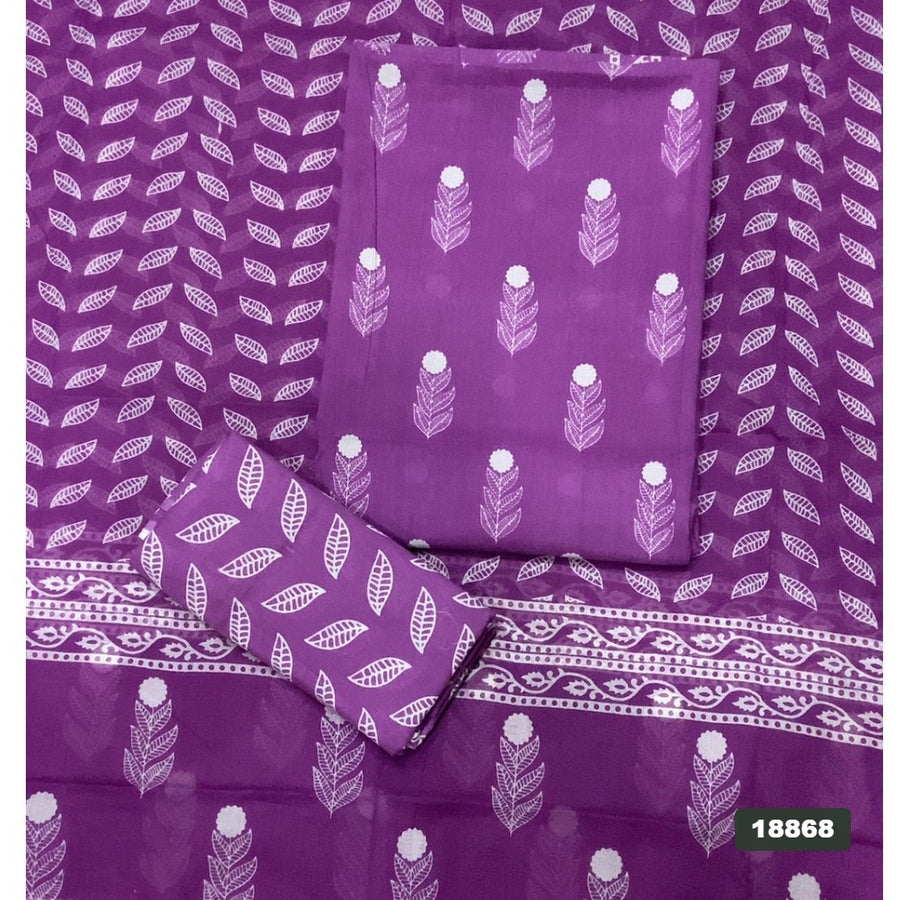 Celestial Pure Cotton Print Suit Set (Luxury Feel)