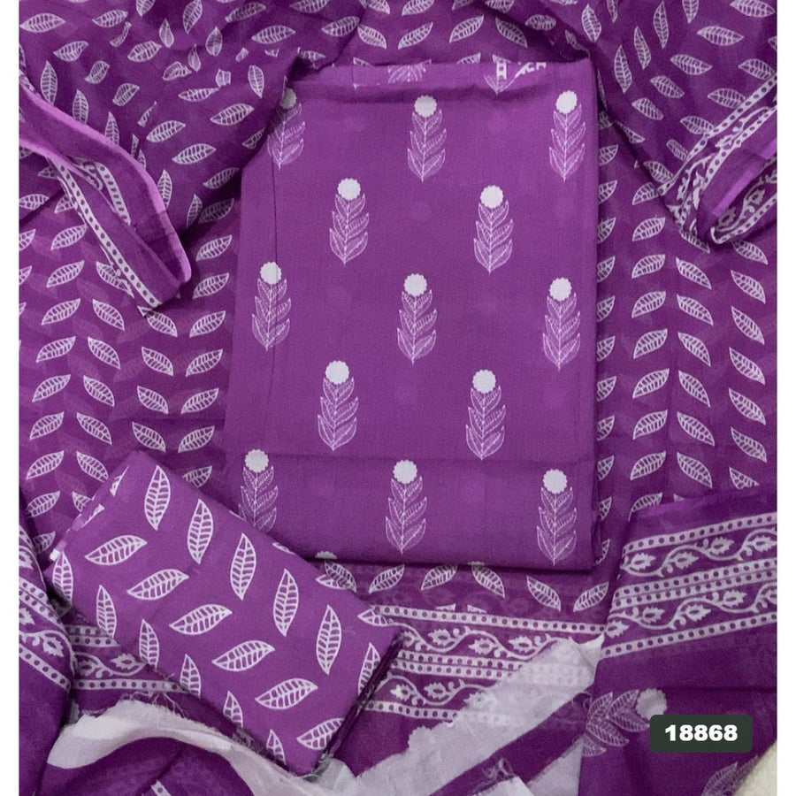 Celestial Pure Cotton Print Suit Set (Luxury Feel)