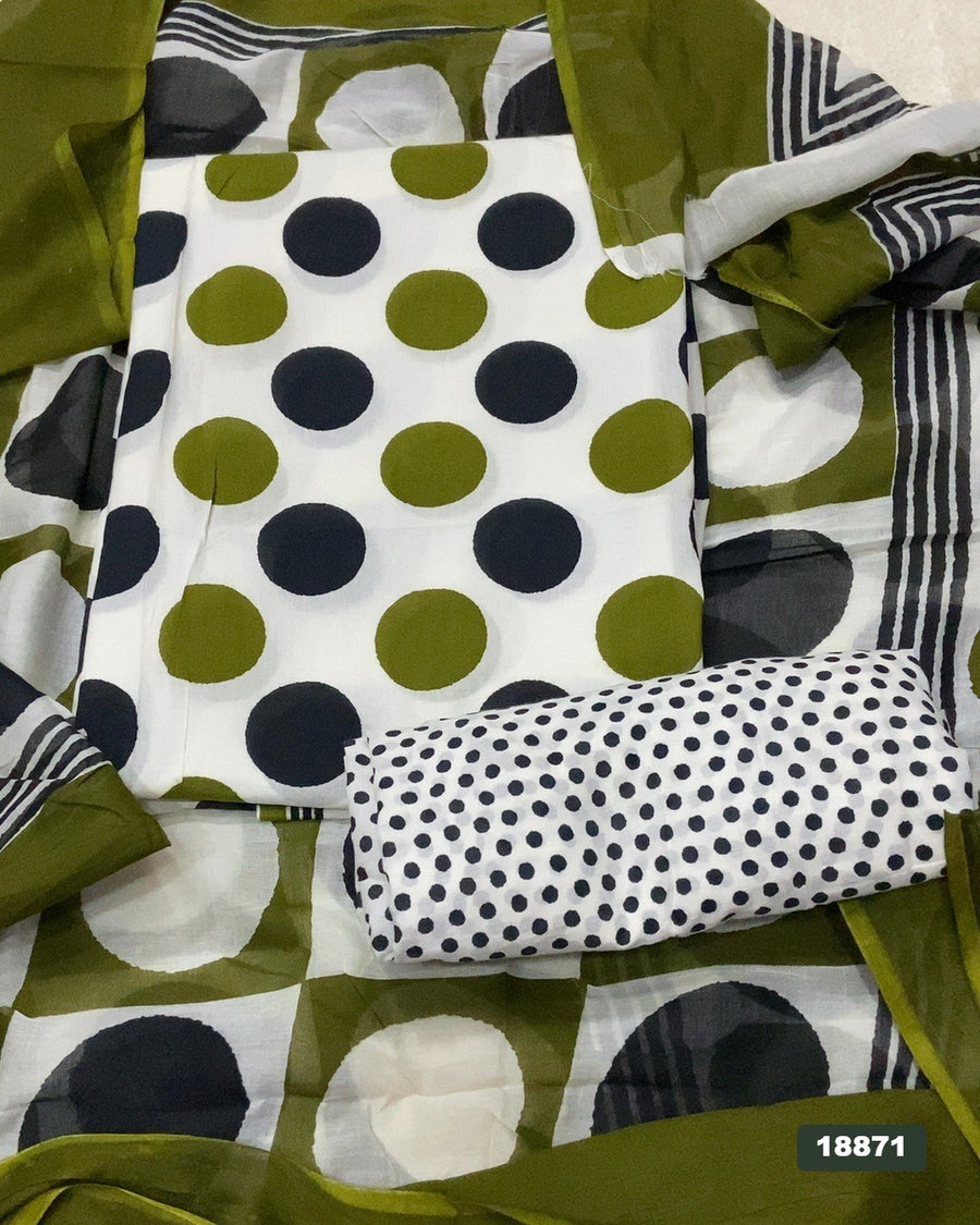 Celestial Pure Cotton Print Suit Set (Luxury Feel)
