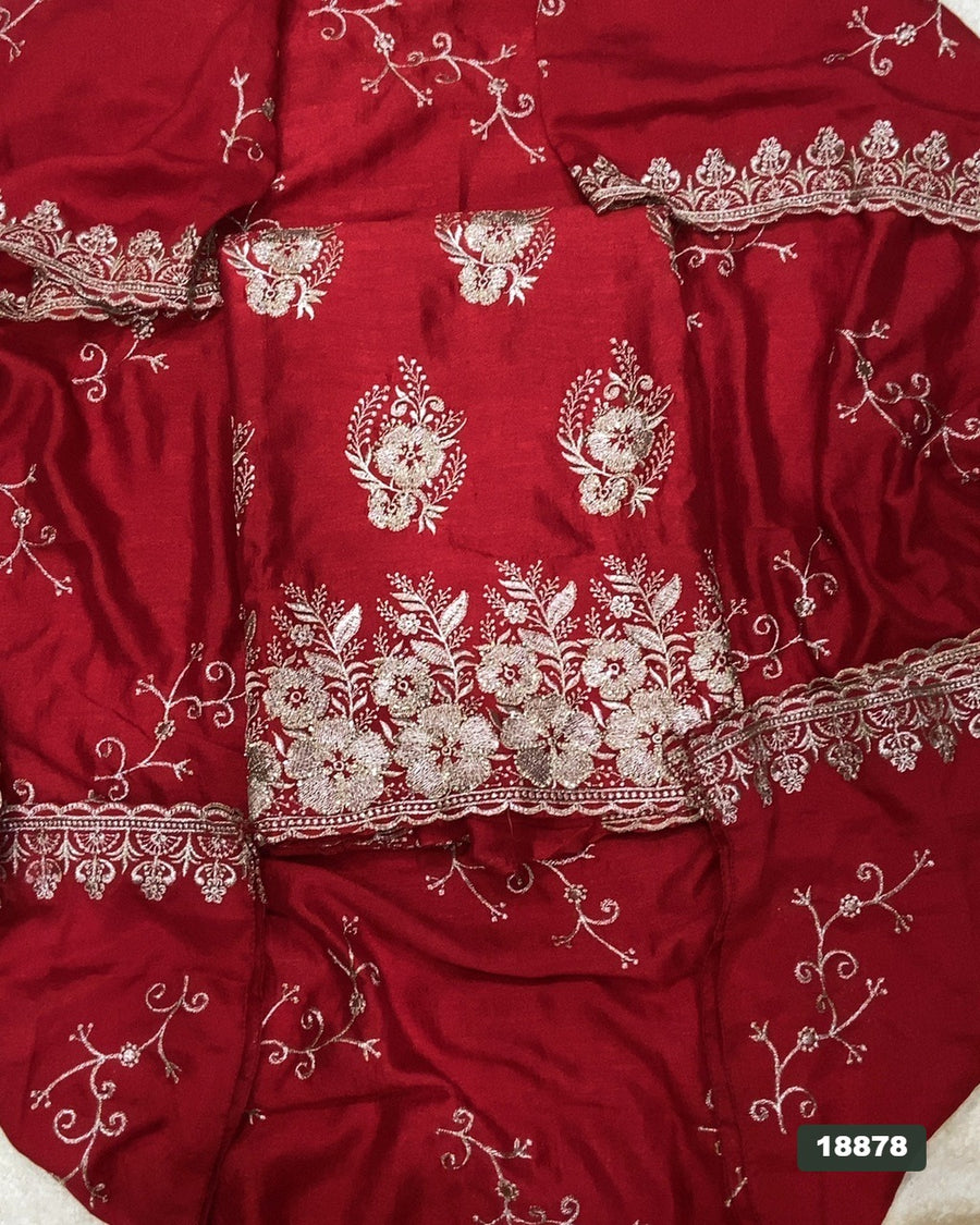 Crush Silk Premium Edit Suit Set
