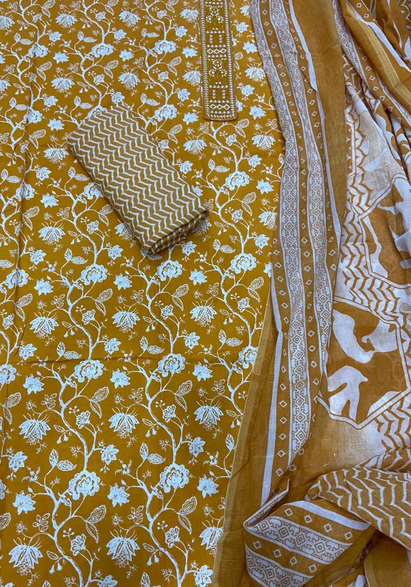 Summer Sale Pure Cotton Suit Set - Yanchi