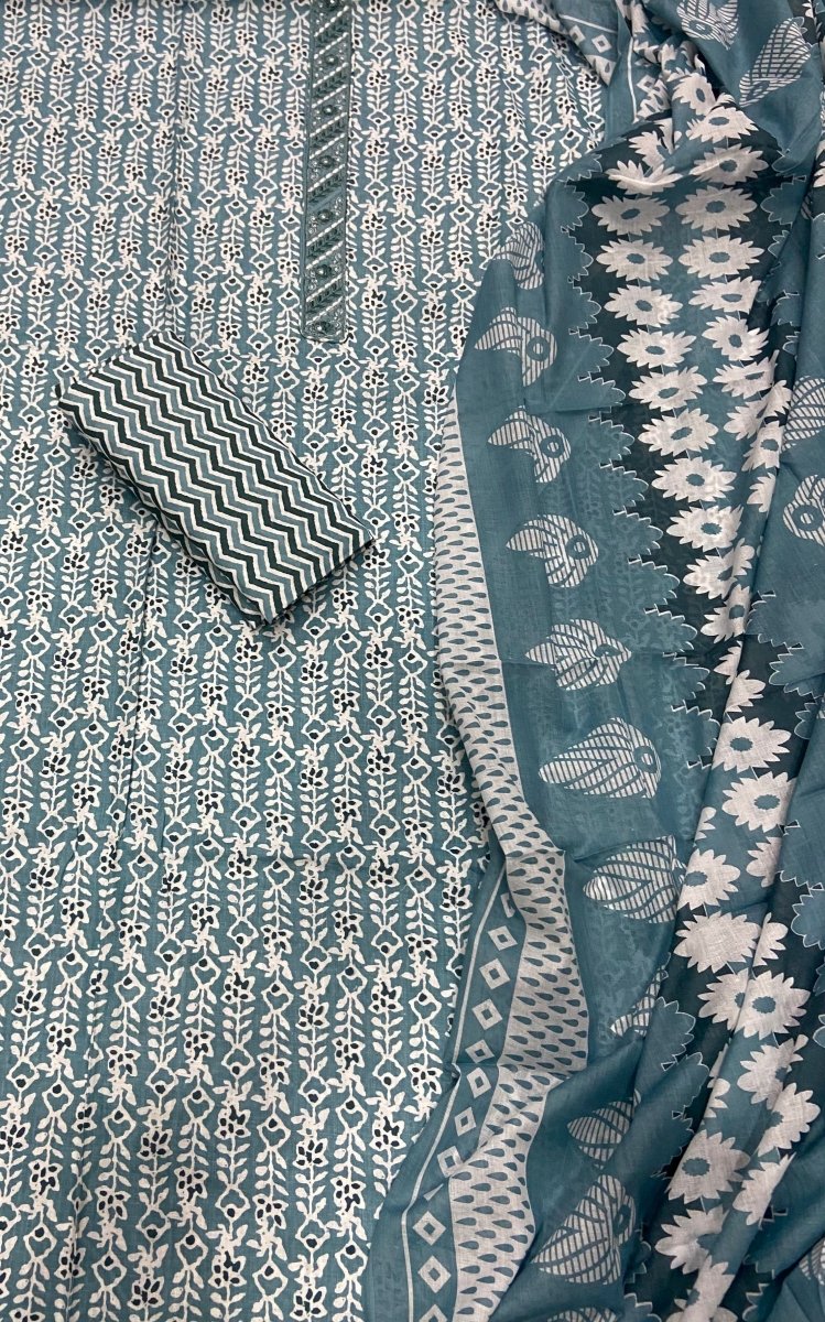 Summer Sale Pure Cotton Suit Set - Yanchi