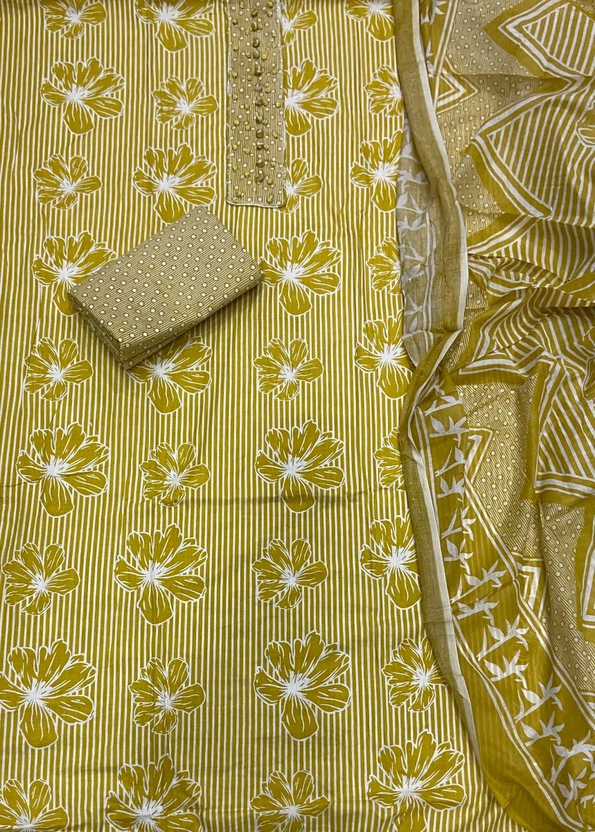 Summer Sale Pure Cotton Suit Set - Yanchi