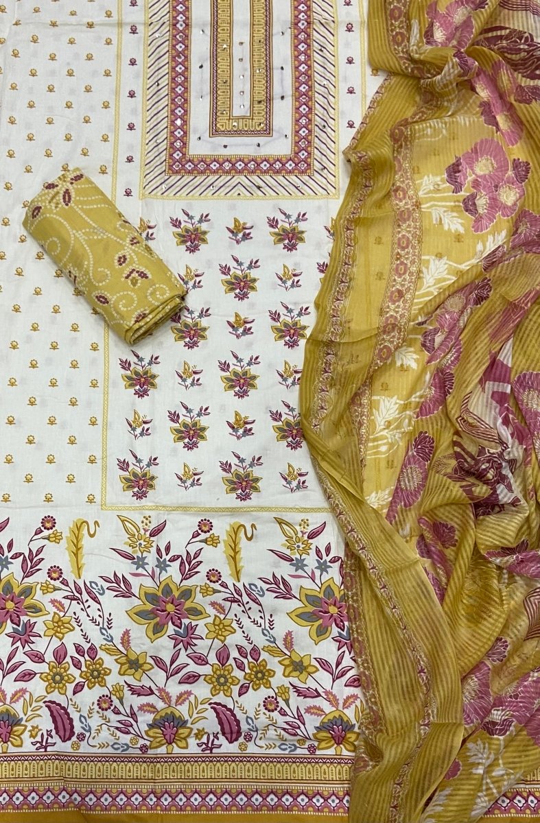 Summer Sale Pure Cotton Suit Set - Yanchi