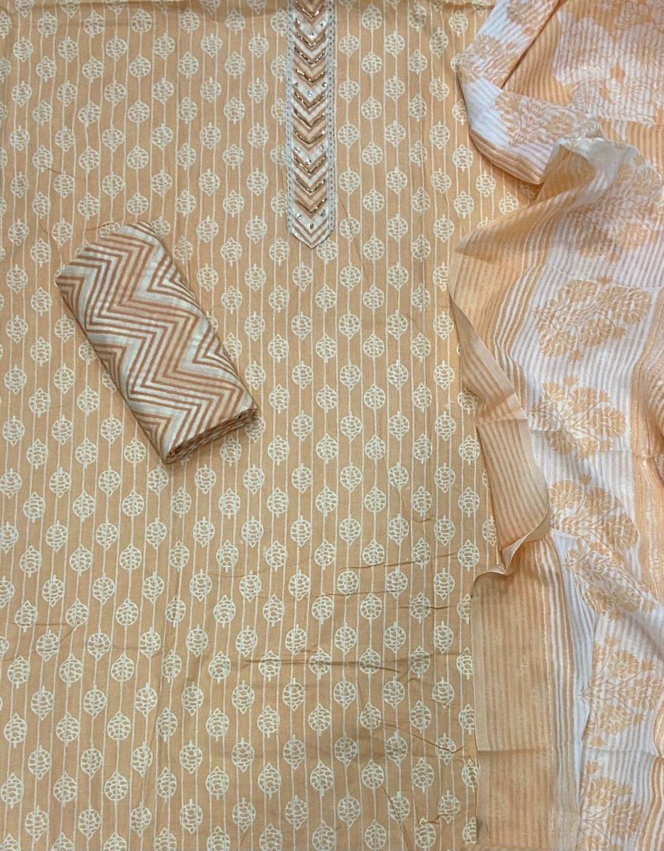 Summer Sale Pure Cotton Suit Set - Yanchi