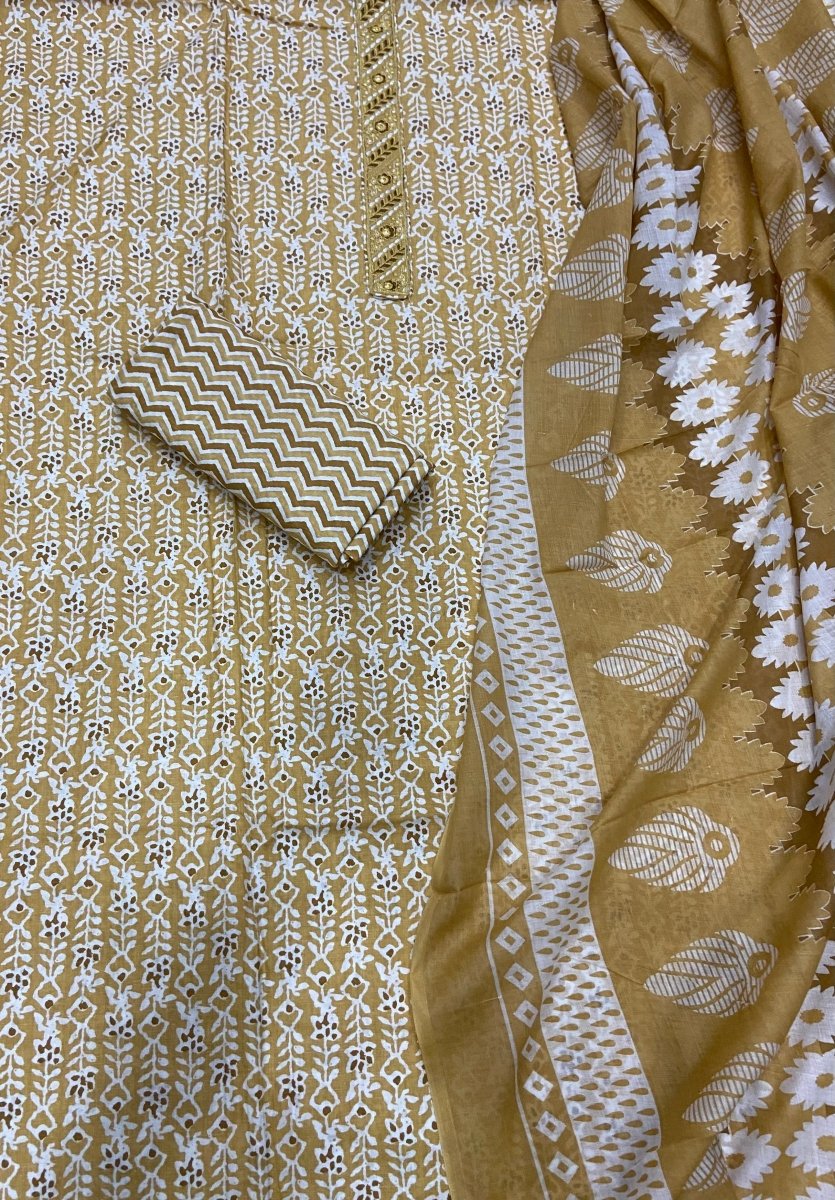 Summer Sale Pure Cotton Suit Set - Yanchi