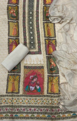 Traditional Festive Organza Silk Suit Set - Yanchi