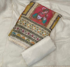Traditional Festive Organza Silk Suit Set - Yanchi