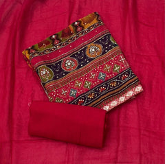 Traditional Festive Organza Silk Suit Set with Heavy Cutdana Work - Yanchi