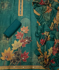 Winter Alpine Suit Set with Aari Work - Yanchi