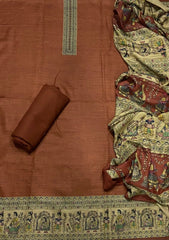 Winter Alpine Suit Set with Aari Work - Yanchi