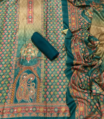 Winter Alpine Suit Set with Aari Work - Yanchi