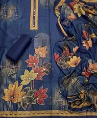 Winter Alpine Suit Set with Aari Work - Yanchi