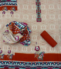 Winter Pashmina Suit Set - Yanchi