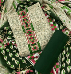 Winter Pashmina Suit Set - Yanchi
